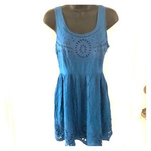 Pins And Needles Blue Dress Size Small